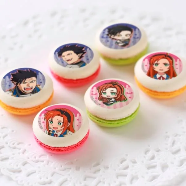 プリマカロン6個セット（半田桃＆ヒナイチ）【特典缶バッジ付き】[吸血鬼すぐ死ぬ]
