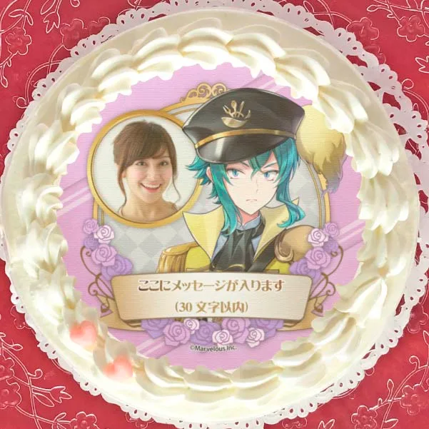 【写真メッセージ入り】プリケーキ（カトラリー）【特典缶バッジ付き】[千銃士:Rhodoknight]