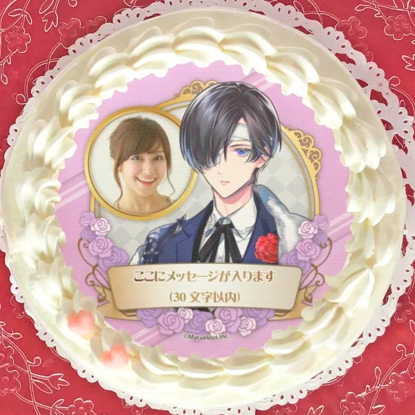 【写真メッセージ入り】プリケーキ（ミカエル）【特典缶バッジ付き】[千銃士:Rhodoknight]