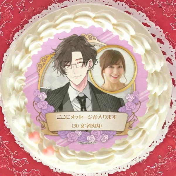 【写真メッセージ入り】プリケーキ（ファル）【特典缶バッジ付き】[千銃士:Rhodoknight]