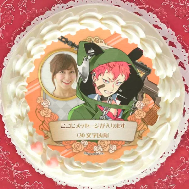 【写真メッセージ入り】プリケーキ（ベルガー）【特典缶バッジ付き】[千銃士:Rhodoknight]