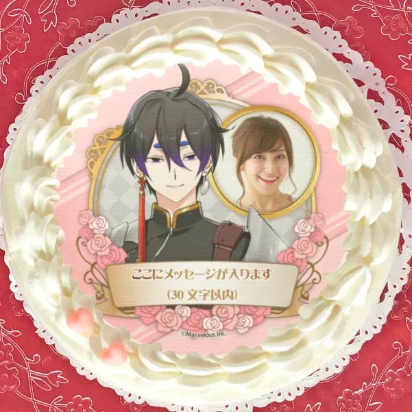 【写真メッセージ入り】プリケーキ（邑田）【特典缶バッジ付き】[千銃士:Rhodoknight]