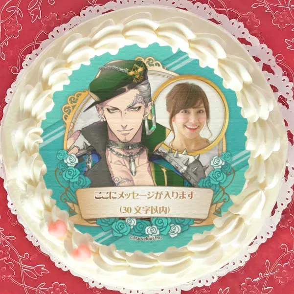 【写真メッセージ入り】プリケーキ（ジーグブルート）【特典缶バッジ付き】[千銃士:Rhodoknight]