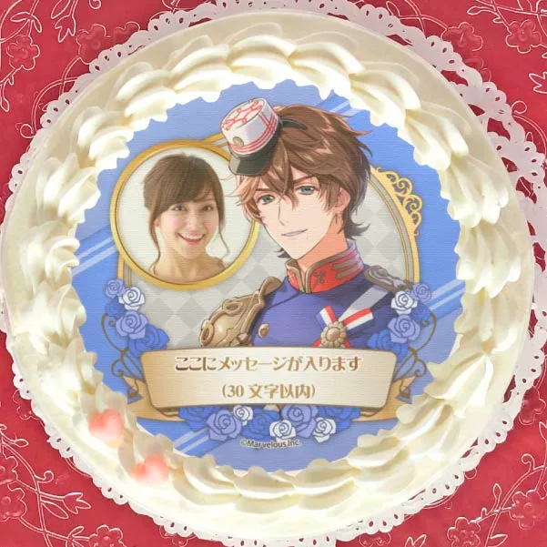 【写真メッセージ入り】プリケーキ（シャスポー）【特典缶バッジ付き】[千銃士:Rhodoknight]