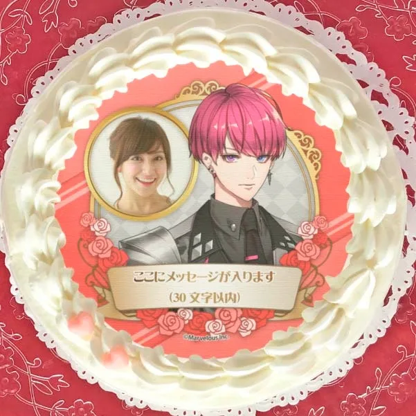 【写真メッセージ入り】プリケーキ（ライク・ツー）【特典缶バッジ付き】[千銃士:Rhodoknight]