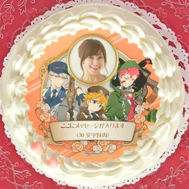 【写真メッセージ入り】プリケーキ（オーストリア）【特典缶バッジ付き】[千銃士:Rhodoknight]