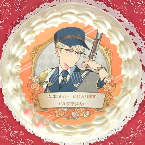 【メッセージ入り】プリケーキ（ローレンツ）【特典缶バッジ付き】[千銃士:Rhodoknight]