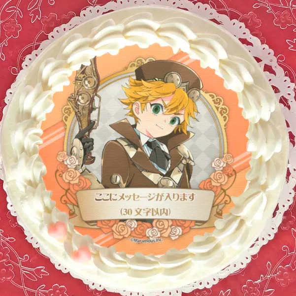 【メッセージ入り】プリケーキ（カール）【特典缶バッジ付き】[千銃士:Rhodoknight]