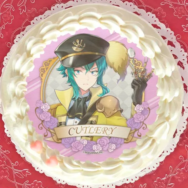 プリケーキ（カトラリー）【特典缶バッジ付き】[千銃士:Rhodoknight]