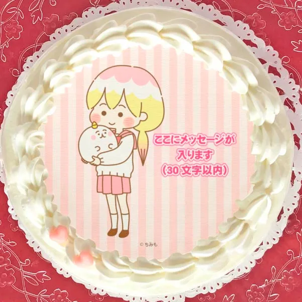 【メッセージ入り】プリケーキ（鬼神めい＆おもち）【特典缶バッジ付き】[ちみも]