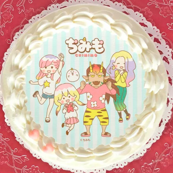 プリケーキ（めい＆はづき＆むつみ＆地獄さん＆おもち）【特典缶バッジ付き】[ちみも]