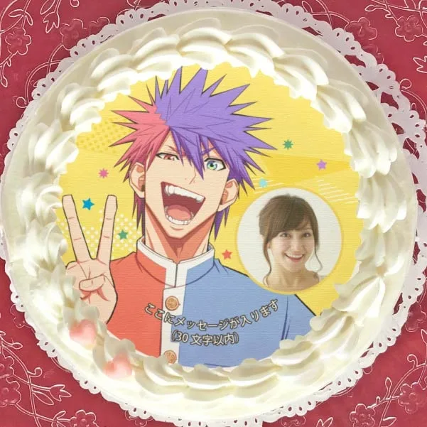 【写真メッセージ入り】プリケーキ【特典缶バッジ付き】[青道アカト]
