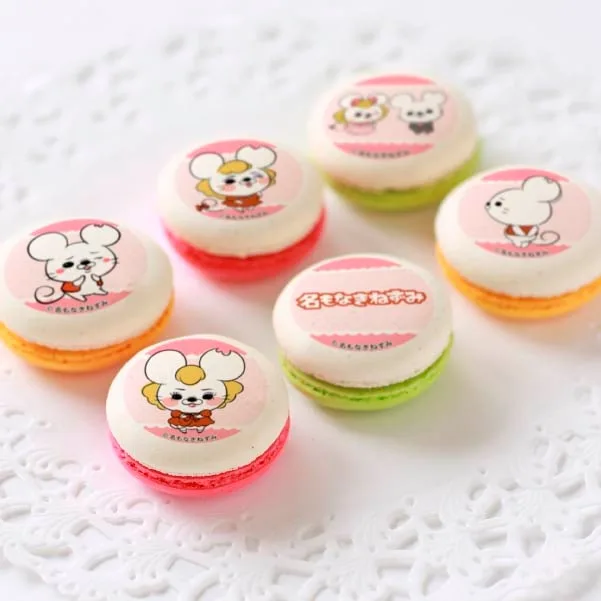 プリマカロン6個セット（名もなきねずみ＆ねずよさん）【特典缶バッジ付き】[名もなきねずみ]