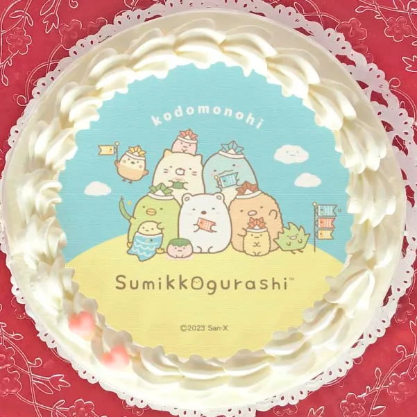 こどもの日プリケーキ【特典缶バッジ付き】[すみっコぐらし]