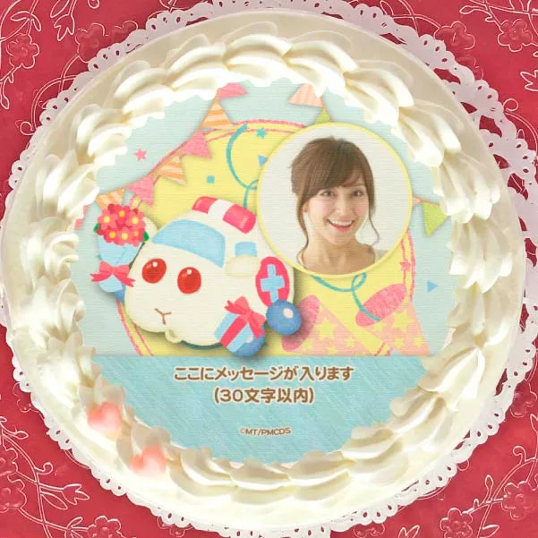 【写真メッセージ入り】プリケーキ（救急モルカー）【特典缶バッジ付き】[PUI PUI モルカー]