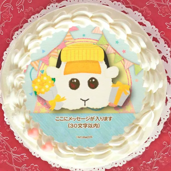 【メッセージ入り】プリケーキ（寿司モルカー_玉子）【特典缶バッジ付き】[PUI PUI モルカー]