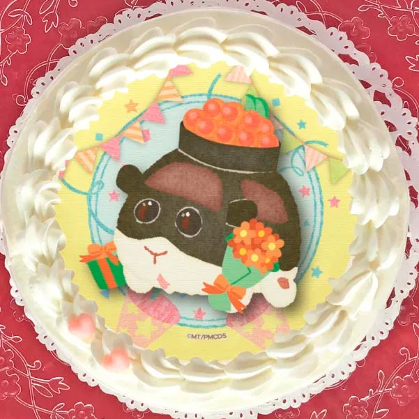 プリケーキ（寿司モルカー_いくら）【特典缶バッジ付き】[PUI PUI モルカー]