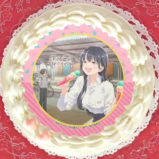 プリケーキ（B柄）【特典缶バッジ付き】[僕の心のヤバイやつ]
