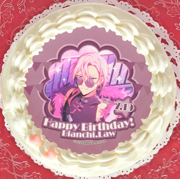 バースデープリケーキ2023（ビアンキ・ロウ）【特典缶バッジ付き】[エリオスライジングヒーローズ]