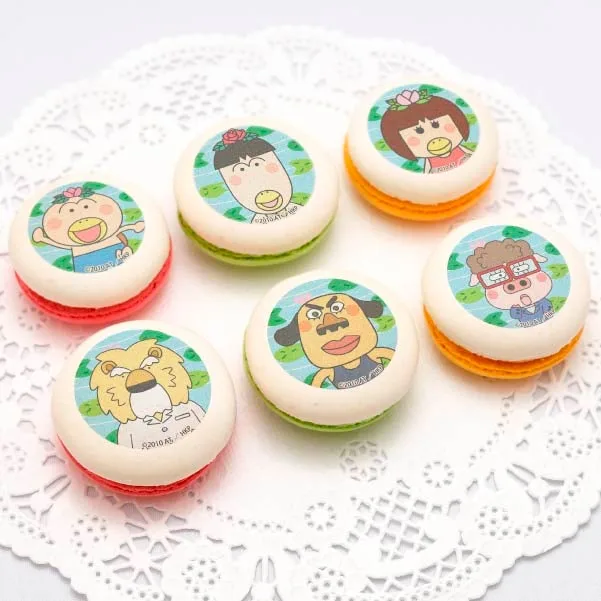 プリマカロン6個セット（D柄）【特典缶バッジ付き】[はなかっぱ]