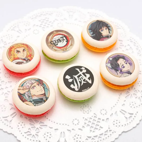 プリマカロン6個セット2023（冨岡義勇＆胡蝶しのぶ＆煉󠄁獄杏寿郎＆宇髄天元）【特典無し】[鬼滅の刃]