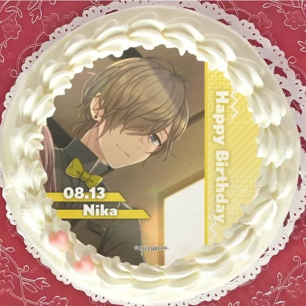バースデープリケーキ2023（ニカ）【特典缶バッジ付き】[ミリオンダラーボーイズ]