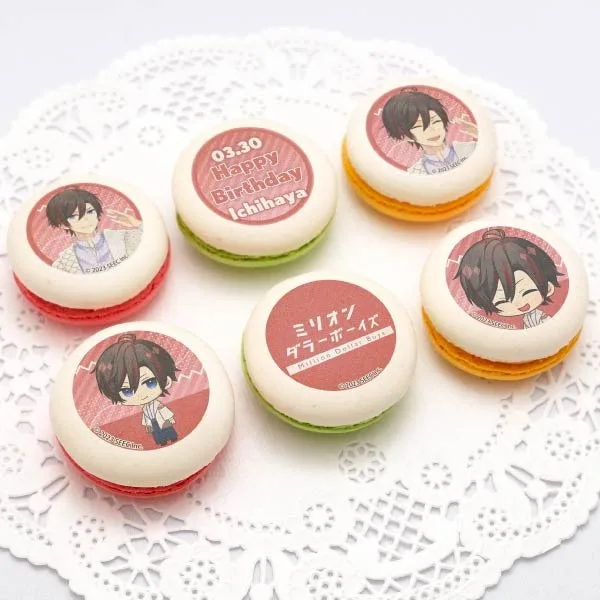 バースデープリマカロン6個セット2024（イチハヤ）【特典缶バッジ付き】[ミリオンダラーボーイズ]