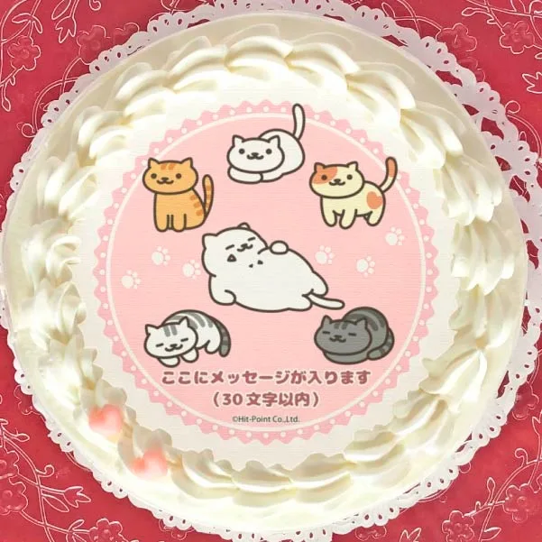 【メッセージ入り】プリケーキ（まんぞくさん＆ちゃとらさん＆しろねこさん＆くりーむさん＆しろとらさん＆さばとらさん）【特典缶バッジ付き】[ねこあつめ]