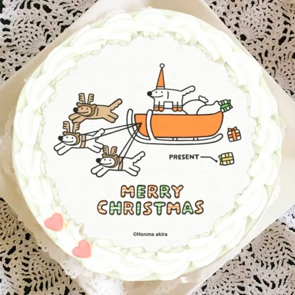Xmasプリケーキ2023【特典缶バッジ付き】[やさしいおおかみウルフくん]