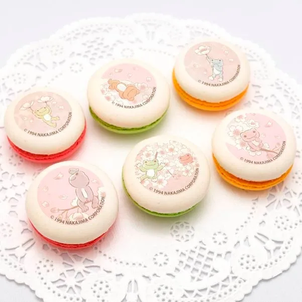 プリマカロン6個セット2023（桜柄）【特典缶バッジ付き】[かえるのピクルス]