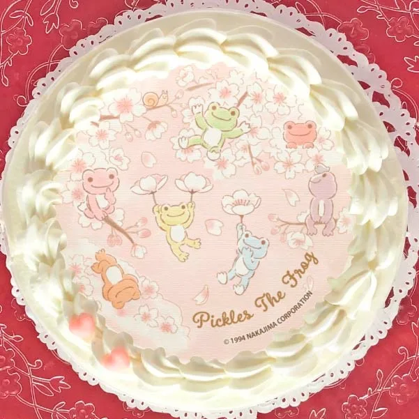 プリケーキ2023（桜柄）【特典缶バッジ付き】[かえるのピクルス]