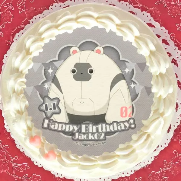 バースデープリケーキ2024（ジャック02）【特典缶バッジ付き】[エリオスライジングヒーローズ]