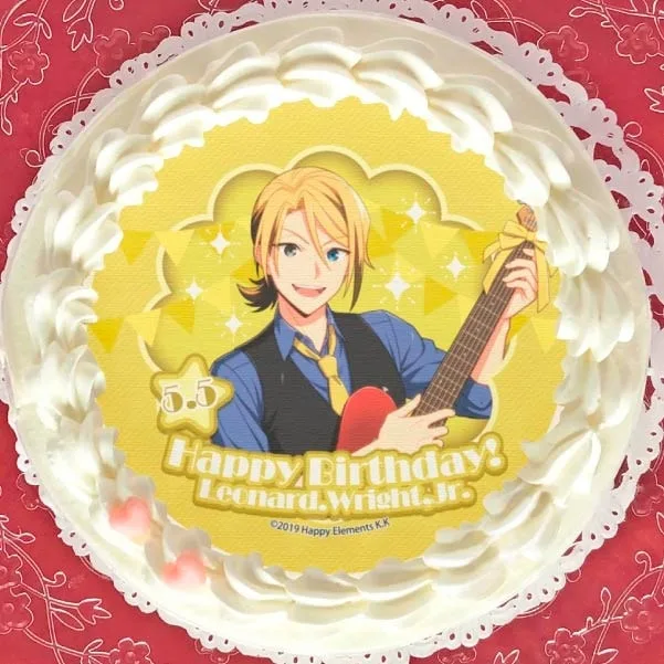 バースデープリケーキ2024（レオナルド・ライト・Jr）【特典缶バッジ付き】[エリオスライジングヒーローズ]