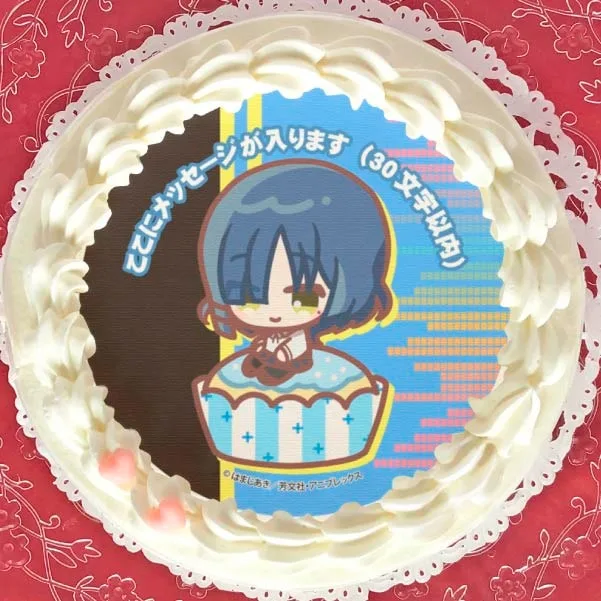 【メッセージ入り】プリケーキ（山田リョウ）【特典缶バッジ付き】アニメ「ぼっち・ざ・ろっく！」