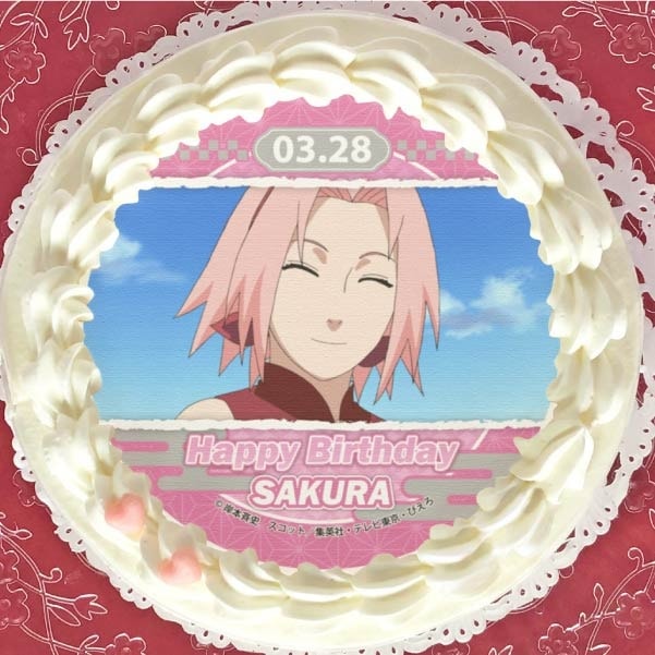 バースデープリケーキ2024（春野サクラ）【特典缶バッジ付き】[NARUTO