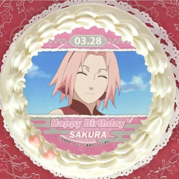 バースデープリケーキ2024（春野サクラ）【特典缶バッジ付き】[NARUTO-ナルト- 疾風伝]