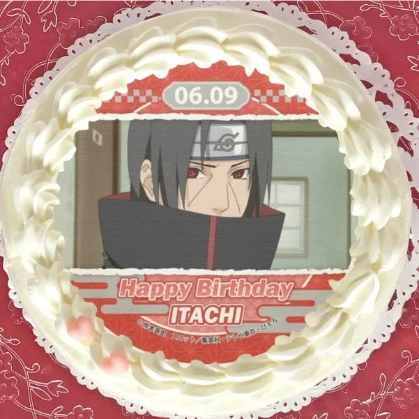 バースデープリケーキ2024（うちはイタチ）【特典缶バッジ付き】[NARUTO-ナルト- 疾風伝]