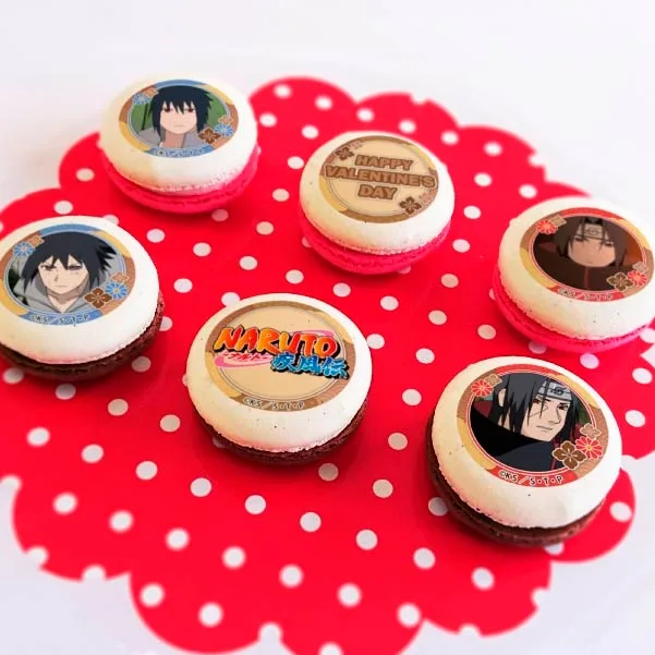 バレンタインプリマカロン6個セット2024（サスケ&イタチ）【特典缶バッジ付き】[NARUTO-ナルト- 疾風伝]