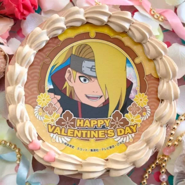 バレンタインプリケーキ2024（デイダラ）【特典缶バッジ付き】[NARUTO-ナルト- 疾風伝]