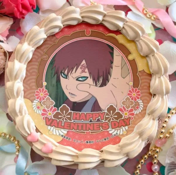 バレンタインプリケーキ2024（我愛羅）【特典缶バッジ付き】[NARUTO-ナルト- 疾風伝]