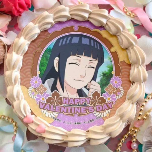 バレンタインプリケーキ2024（日向ヒナタ）【特典缶バッジ付き】[NARUTO-ナルト- 疾風伝]