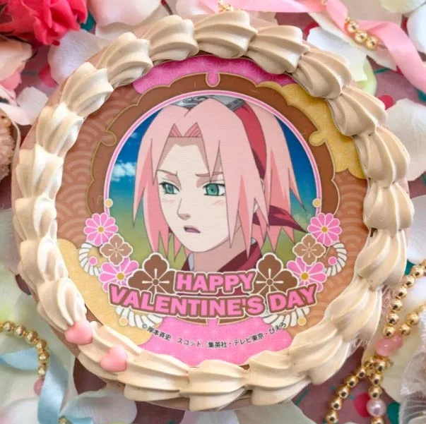 バレンタインプリケーキ2024（春野サクラ）【特典缶バッジ付き】[NARUTO-ナルト- 疾風伝]