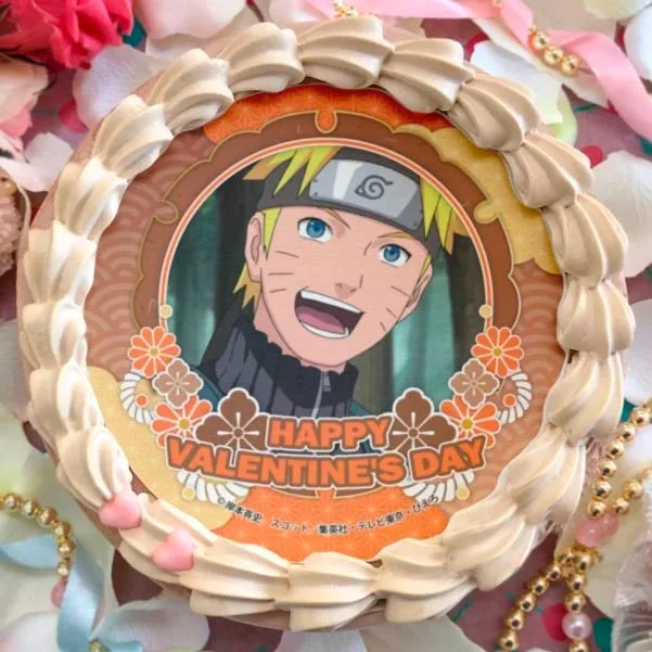 バレンタインプリケーキ2024（うずまきナルト）【特典缶バッジ付き】[NARUTO-ナルト- 疾風伝]