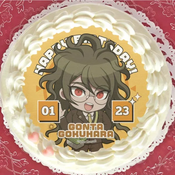 バースデープリケーキ2024（獄原ゴン太）【特典缶バッジ付き】[ニューダンガンロンパV3]