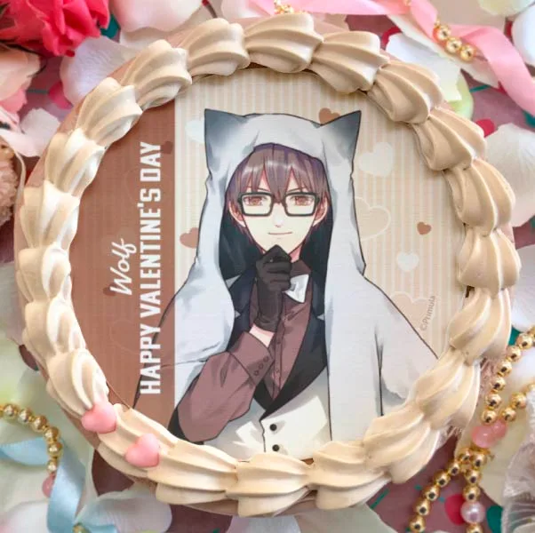 バレンタインプリケーキ2024（オオカミ）【特典缶バッジ付き】[大正× 対称アリス]