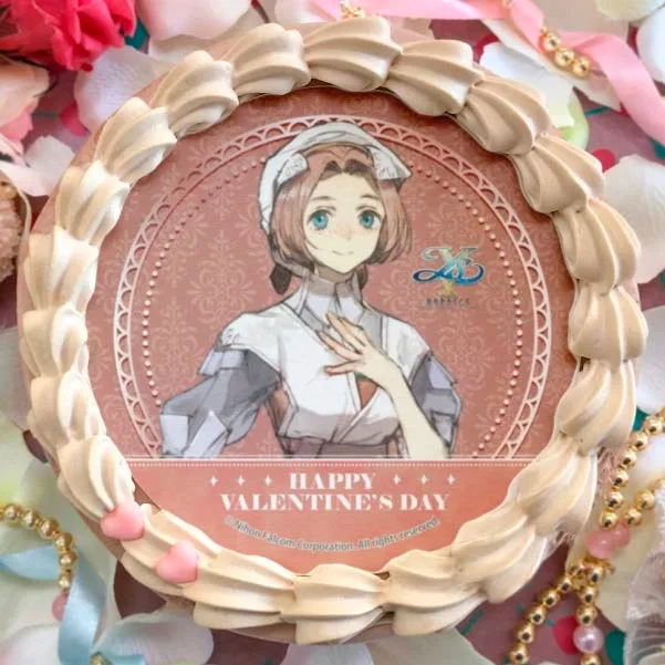 バレンタインプリケーキ2024（ミラベル・アスラッド）【特典缶バッジ付き】[イースⅩ -NORDICS-]