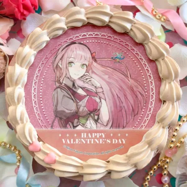 バレンタインプリケーキ2024（ロザリンド・ラズヴェリ）【特典缶バッジ付き】[イースⅩ -NORDICS-]
