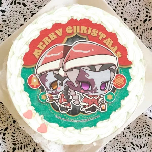 Xmasプリケーキ2023（白黒無常（描きおこし））【特典缶バッジ付き】[Identity V 第五人格]