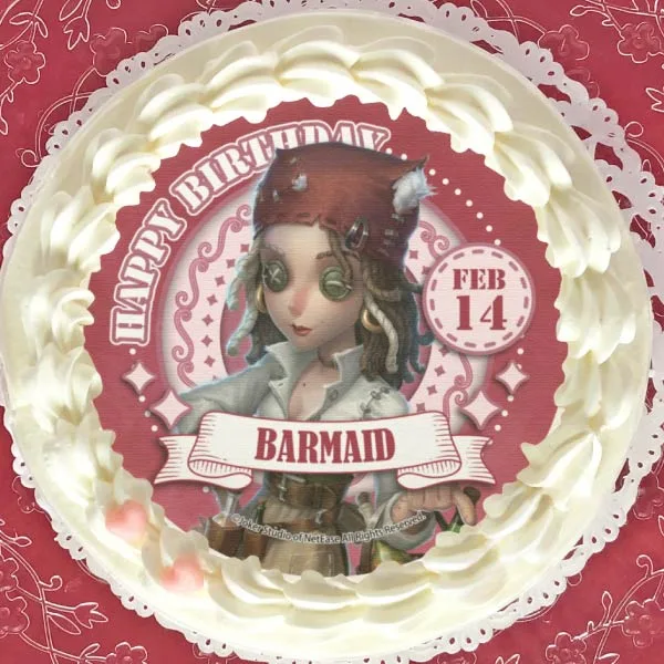 バースデープリケーキ2024（バーメイド）【特典缶バッジ付き】[Identity V 第五人格]