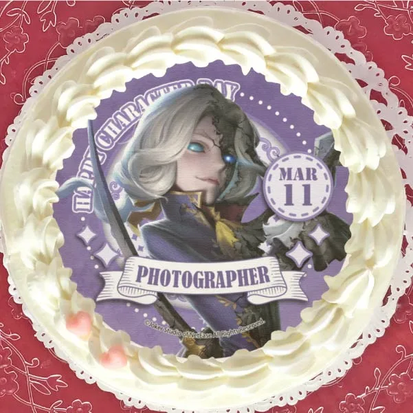 記念日プリケーキ2024（写真家）【特典缶バッジ付き】[Identity V 第五人格]